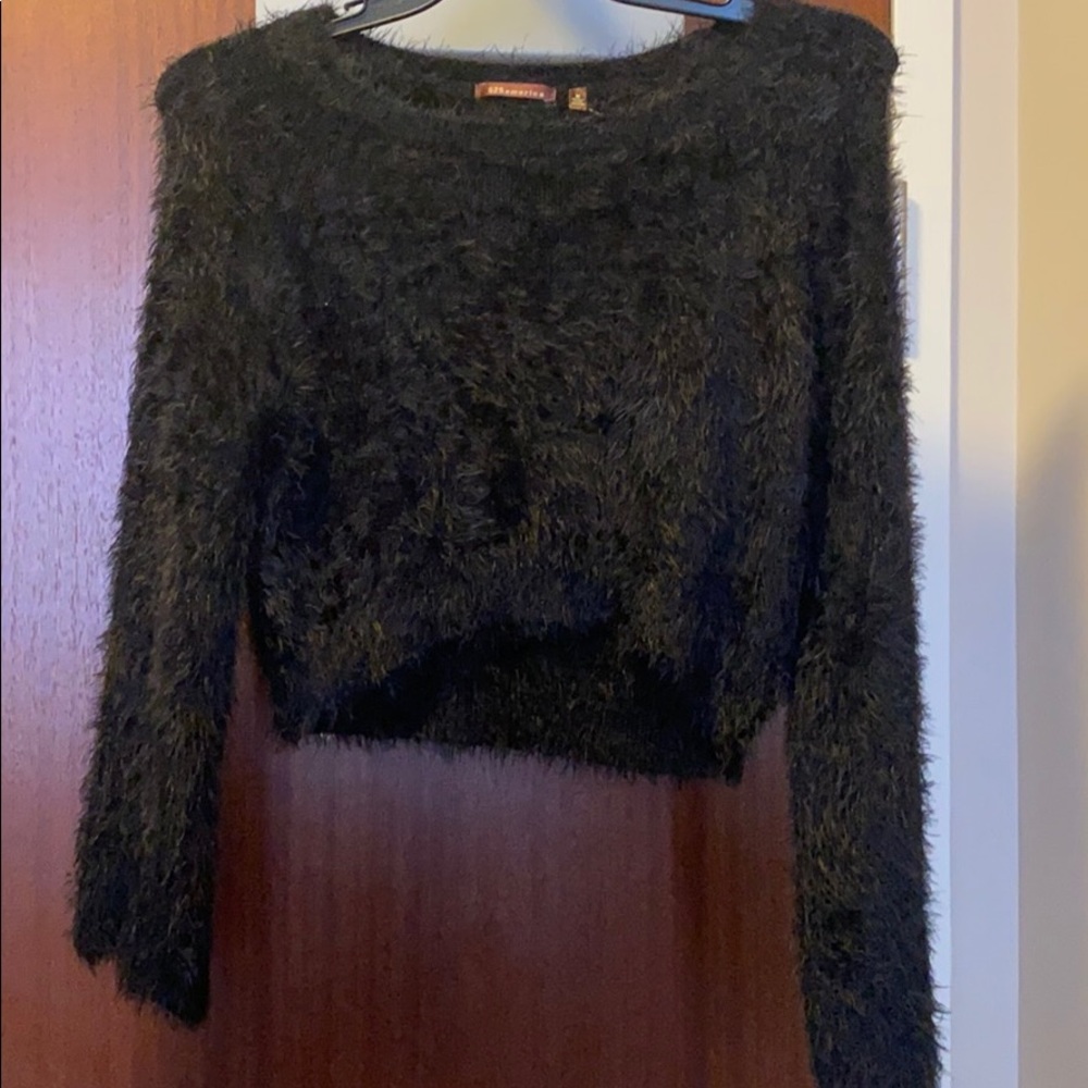 Fuzzy sweater